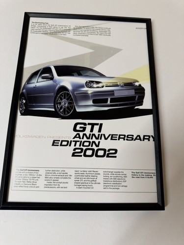 New framed print - mk4, golf