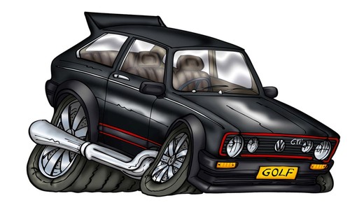 Volkswagen golf vintage - volkswagen,