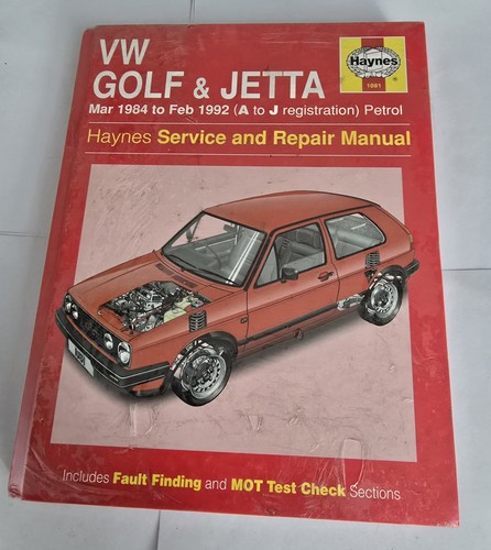 Golf jetta haynes service - vw,