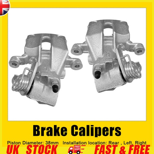 Pair brake caliper - rear, for