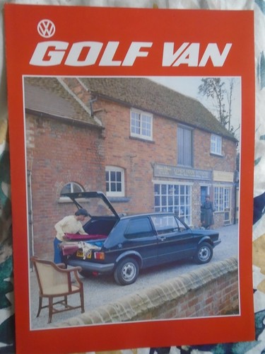 Volkswagen golf van brochure - volkswagen,