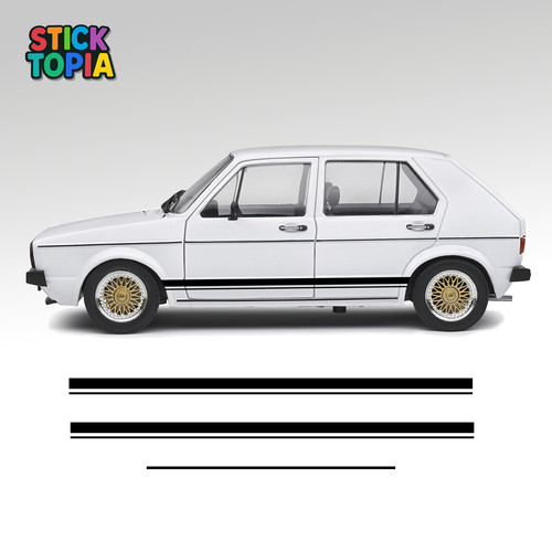 Golf mk1 side stripe decals - mk1,