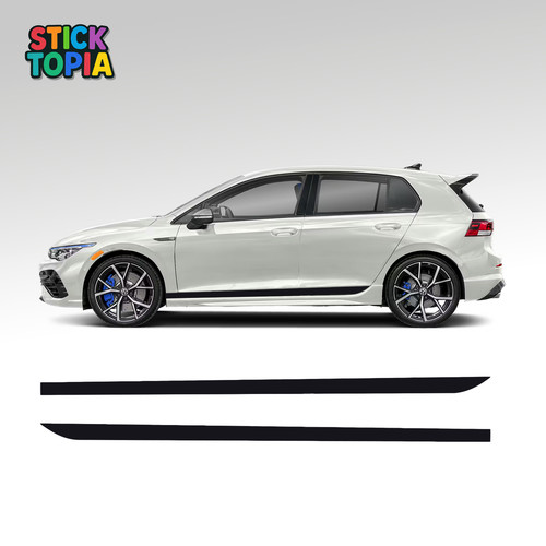 Golf side stripe - stripe, decal